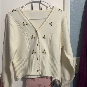 Cropped cardigan